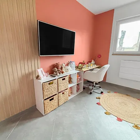 Lejlighed Cocon Familial Avec Jardin 2 Adultes & 1 Enfant