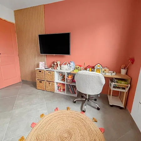 Cocon Familial Avec Jardin 2 Adultes & 1 Enfant Lejlighed *